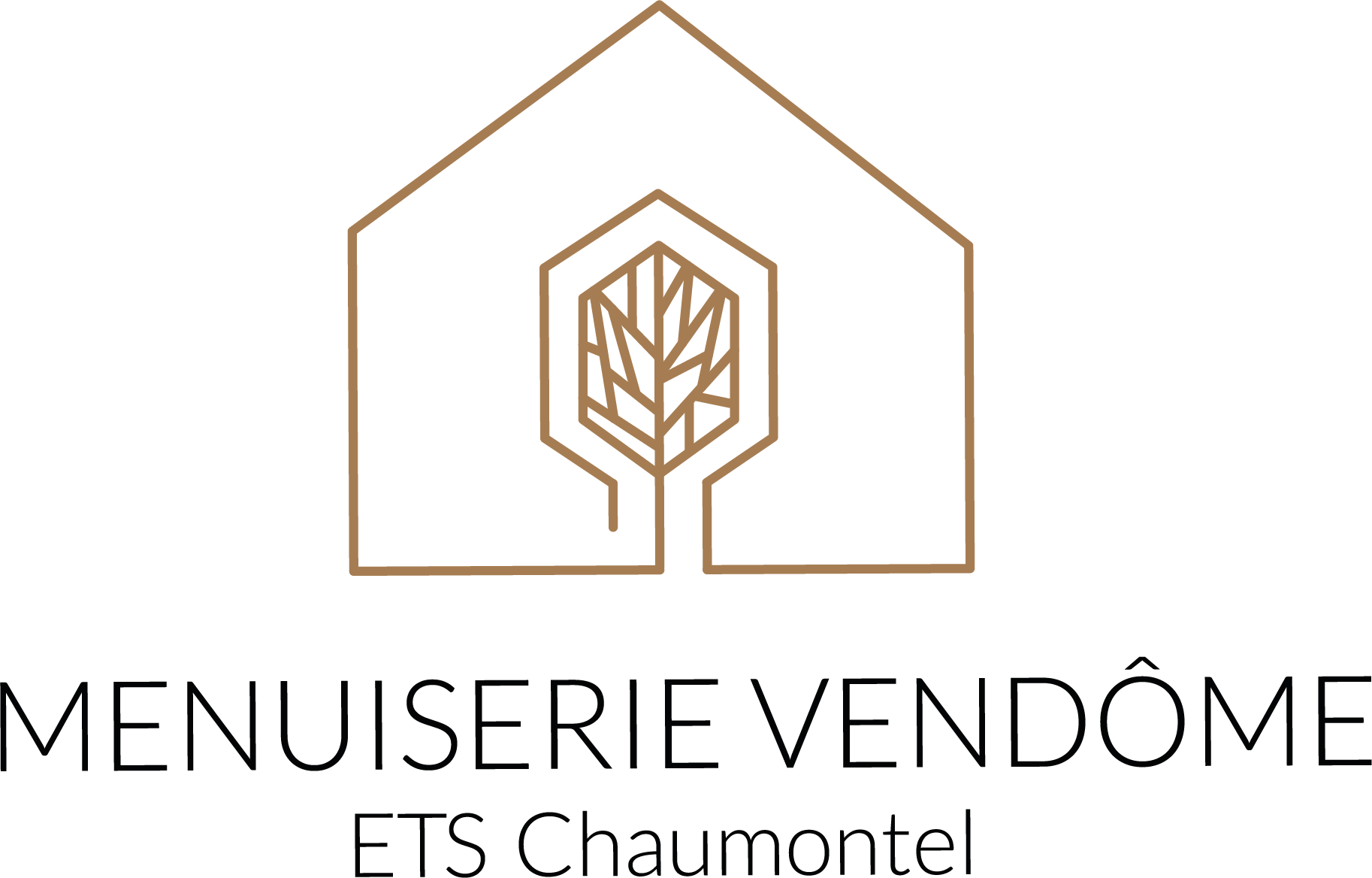Menuiserie Vendôme – Ets Chaumontel – logo maison et arbre
